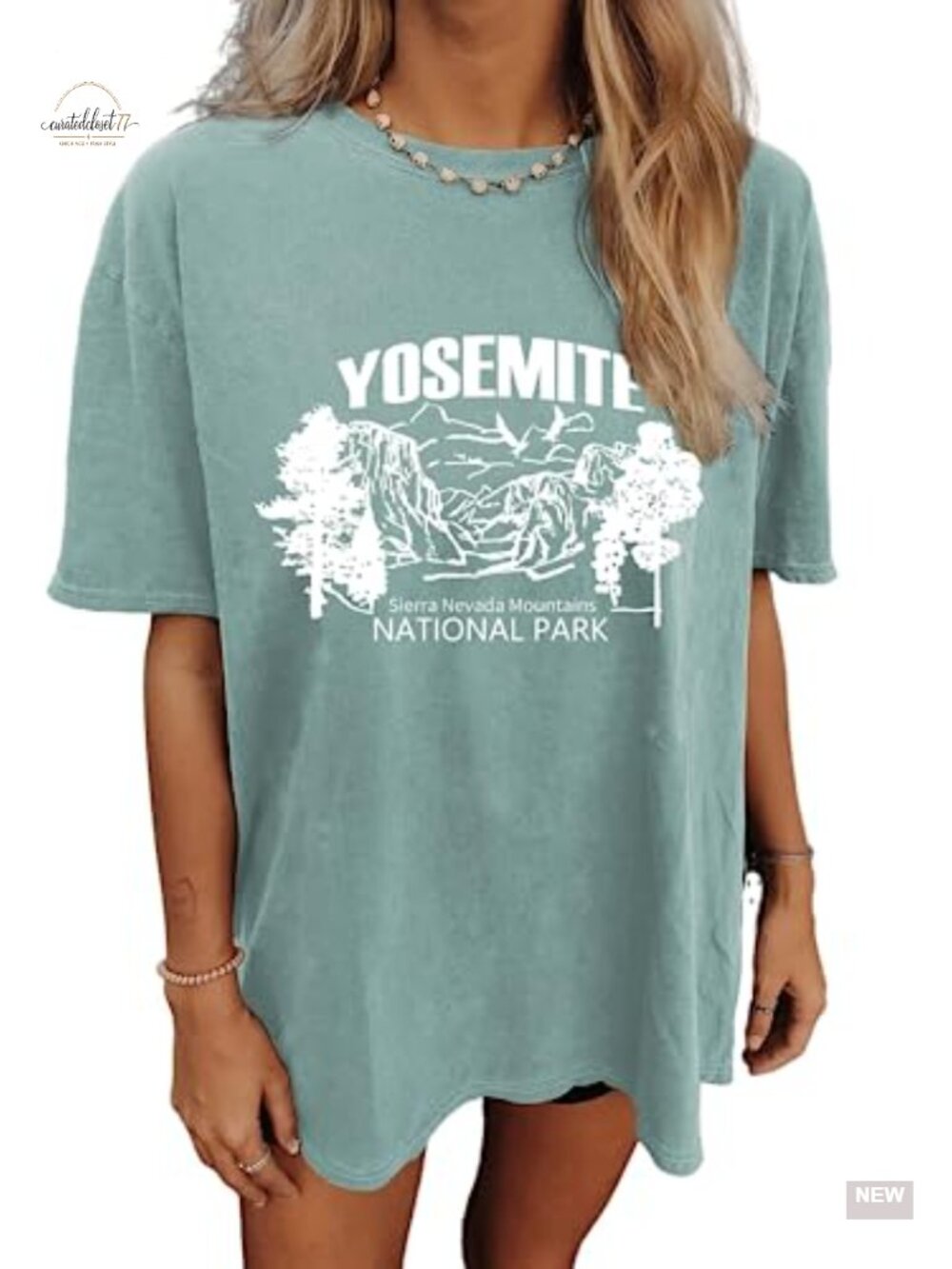 Oversized Graphic Tee Vintage Half Sleeve Baggy Tunic Shirt